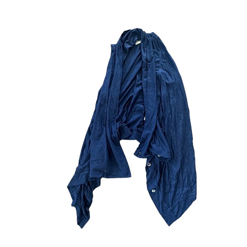 Graham & Spencer Navy Draped Vest